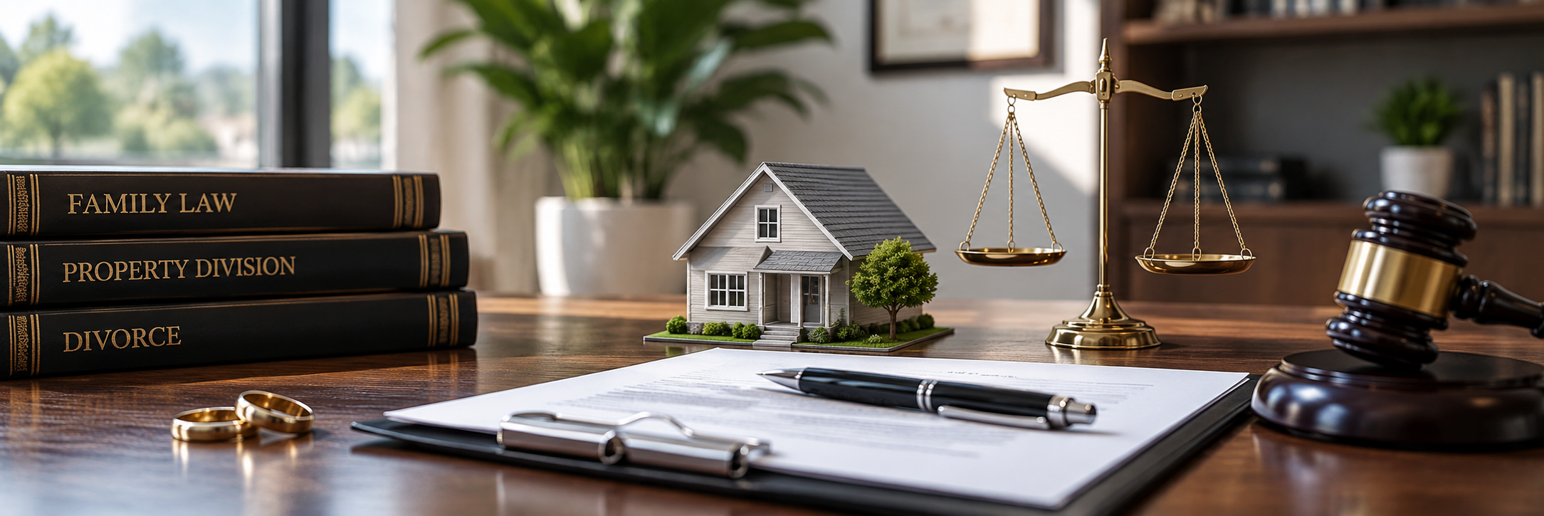 Factors affecting division of property in a divorce